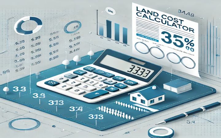 How to Use the Land Cost Calculator Tools